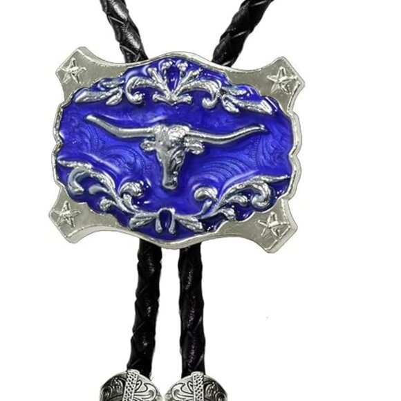 Buffalo Sterling Silver Bolo Tie – Custom Cowboy Shop Cowboy Hat Saddle Bolo Tie